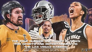 Raiders  “The Raiders Are The Number One Ticket 🎟️ In Town”  Mike Dixon of VegasSportsToday [upl. by Golanka]