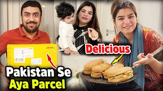 Pakistan Se Kisne Parcel Bhej Diya😍  Samina Ne Khas Khana Bna Kar Mera Dil Jeet Liya🍽️ [upl. by Filbert843]