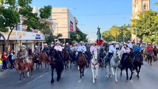 ⭐CABALGATA DE LA FERIA GANADERA EN CULIACÁN 2022 [upl. by Gauthier]