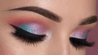 Soft Colorful Smokey Eye Makeup Tutorial [upl. by Aisyle669]