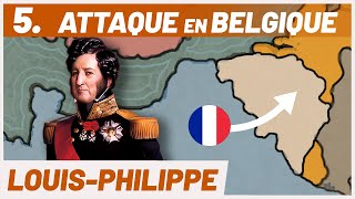 Quand la FRANCE intervenait en BELGIQUE  1831  1832 [upl. by Icyaj]