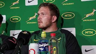 JanHendrik Wessels  Springbok debut [upl. by Aikas851]