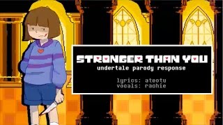 Stronger Than You Undertale Parody Response cover【rachie】 [upl. by Nevyar]