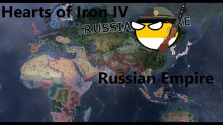 HOI4 Russian Empire GameplayTimelapse [upl. by Llorre]