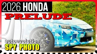 SPY SHOTS 2026 Honda Prelude gets the Civics hybrid powertrain [upl. by Johnath]