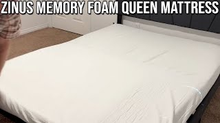 Zinus Memory Foam Queen Size Mattress [upl. by Kovacev]