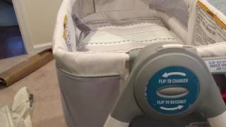 Bassinet Changer Review And Assembly [upl. by Hannavahs]