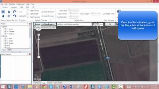 IrriExpress  How to convert a KMZ file to a KML file and import it into IrriExpress [upl. by Elleon214]