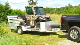 The VERY BEST Trailer out there Aluma 7712H Utility Trailer Product Review [upl. by Ogdan630]