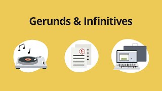 Gerunds amp Infinitives – English Grammar Lessons [upl. by Wiggins241]