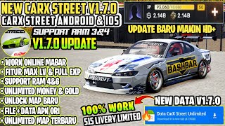 UpdateCarx Street MOD APK v170 Gameplay  Unlimited Money Unlock All Cars Anti Ban Update 2024 [upl. by Rosenblum929]