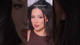 ESSPRESSO MAKEUP ☕️ makeuptutorial grwm makeup [upl. by Yasmar]