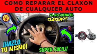 Como reparar el claxon del auto [upl. by Ggerg]