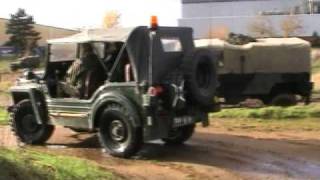 Brooklands military dayOff roadDriving instructionwmv [upl. by Oswal]