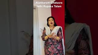 AlankaramChatusra Jathi Rupaka Talamcarnaticmusiclessons Rupaka Talam [upl. by Neema]