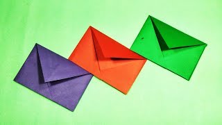 কাগজ দিয়ে চিঠির খাম বানানো শিখুন  Easy Making Letter Envelope [upl. by Eciened]