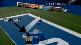 I Had To Throw A Dime To Win Against Vappsical Football Fusion [upl. by Niras]