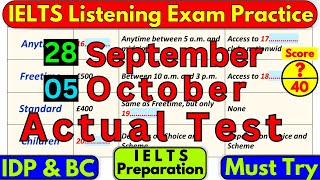 IELTS LISTENING TEST 24 AUGUST amp 31 AUGUST 2024 WITH ANSWERS  IELTS LISTENING  IDP amp BC [upl. by Enyalahs]