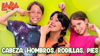 Cabeza Hombros Rodillas y Pies Canciones infantiles divertidas con las partes del cuerpo [upl. by Peednama]