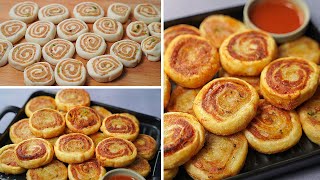 Potato Roll Samosa  Aloo Samosa Recipe  Potato Pinwheel Samosa  Yummy [upl. by Gall]