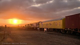 Aurizon 5MP1  TGE Container Train With ACD6058 ACD6052 GL102 1292024  PoathTV Railways [upl. by Aoniak]