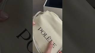 Polene Paris Beri unboxing 🤍 polene poleneparis poleneparishandbag poleneberi poleneparisberi [upl. by Nylecaj]