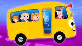 ruote del bus  rima in italiano  bambini canzoni  Bus Rhymes  Nursery Rhymes  Wheels On the Bus [upl. by Kilah]