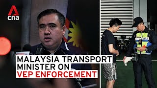 Malaysia Transport Minister Anthony Loke on VEP enforcement  Full press conference [upl. by Panter819]