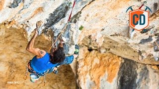 Dani Andrada Climbs 9b515b At 40  Climbing Daily Ep 610 [upl. by Godber]