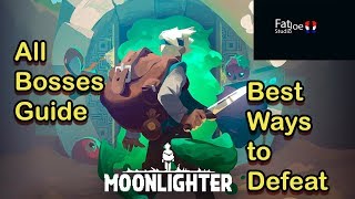 Moonlighter Bosses Guide [upl. by Santiago]