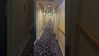 Marella Voyager Cruise Ship Deck 10 hallway Cruise travel [upl. by Ahsatam]