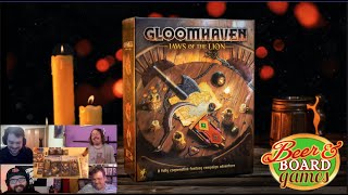 Gloomhaven Jaws Of The Lion  Beer and Board Games [upl. by Yatnoed]