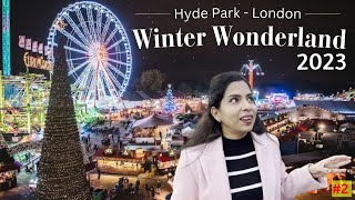 Winter Wonderland 2023 Hyde Park London [upl. by Yednarb890]