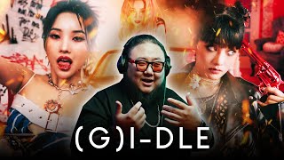 The Kulture Study GIDLE TOMBOY MV REACTION amp REVIEW [upl. by Asa825]