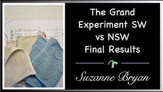 Experiments with Superwash vs Non Superwash Wool Conclusion [upl. by Anaoj]