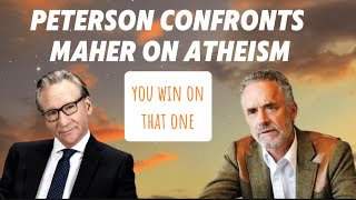 Jordan Peterson and Bill Maher Spar Over the Bible Christianity and Atheism [upl. by Shig]