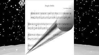 Jingle Bells  Klaviermusik Klaviernoten Weihnachtslied Englisch Klavier lernen Klavier spielen [upl. by Bree]