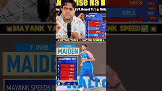 Mayank Yadav❌ Mayank Raftaar Yadav✅ abcricinfo mayankyadav cricket cricketlover cricketnews [upl. by Airyt]