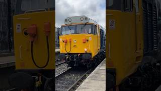 50021 Rodney Diesel Train Arriving at Tunbridge Wells West [upl. by Stroup589]