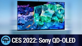 CES 2022 Sony Announces first QDOLED 4KTV [upl. by Namrehs]