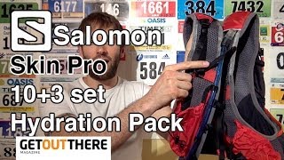 SALOMON Skin Pro 103 Set Hydration Pack TESTED  REVIEWED [upl. by Harsho]