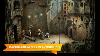 MACHINARIUM Gameplay Walkthrough 100 Achievements FULL GAME HD  No Commentary [upl. by Armando84]