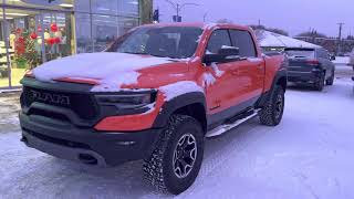 2022 Ram TRX Ignition Orange Special Edition Hellcat Truck [upl. by Saravat]