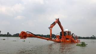 Revolutionize Your Waterway Maintenance with the BERKY POSEIDON 770 Multipurpose Amphibious Dredger [upl. by Nmutua]