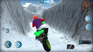 Snow Bike Racing Stunts Simulator Game  Bike Games  Bike Racing Game  Bike Stunts Game [upl. by Feinleib]