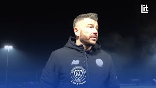 𝗣𝗼𝘀𝘁𝗠𝗮𝘁𝗰𝗵  Gary Horgan on Worthing vs Chippenham Town in the National League South [upl. by Nananne]