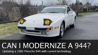 Can I modernize my 1983 Porsche 944 [upl. by Tarra920]