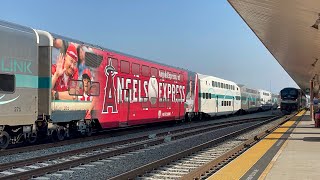 Metrolink  E382 at LA Union Station  7112024 [upl. by Ecidnak]