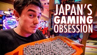 Japans Biggest Gaming Obsession Explained  Pachinko [upl. by Neelyk222]