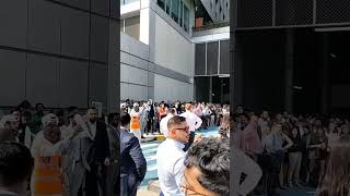 Fire drill 🔥🚒 🚑🚓 in difc ytshorts Dubai Difc 12 Nov 2024 [upl. by Araf987]